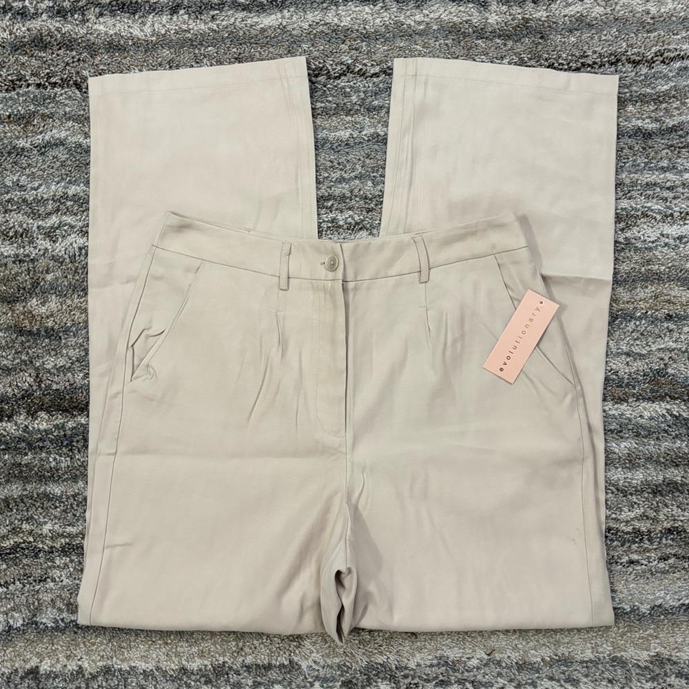 Evolutionary High Rise Straight Leg Trouser Pants Sz XL NWT | Hi-Rise Trousers-